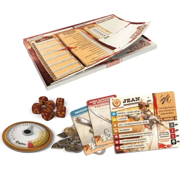 Cuy Games - ZOMBICIDE UNDEAD OR ALIVE GEARS AND GUNS -