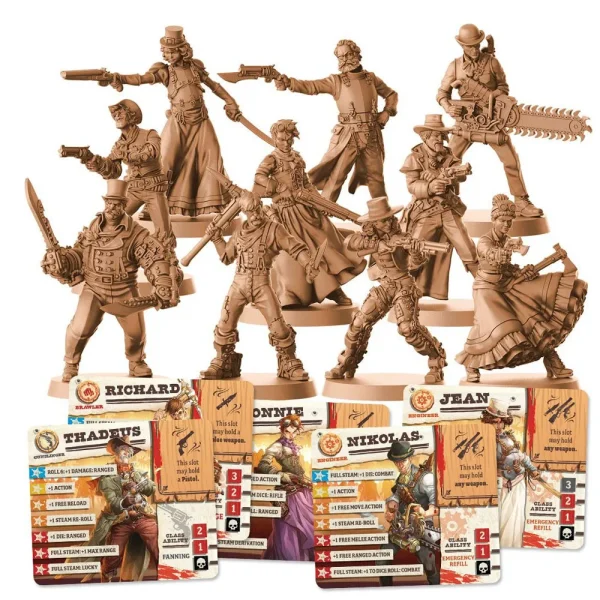 Cuy Games - ZOMBICIDE UNDEAD OR ALIVE GEARS AND GUNS -