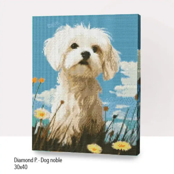 DOG NOBLE LIENZO DIAMOND 30X40